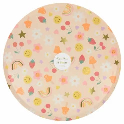 Grandes assiettes Happy Icons - set de 8