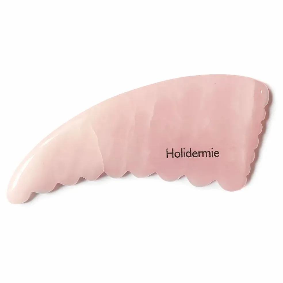 Gua Sha corps en Quartz Rose