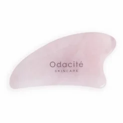 Gua Sha en Quartz rose