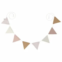 Guirlande à fanions | Rose