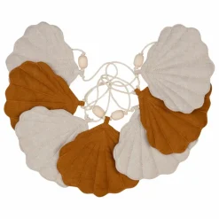 Guirlande décorative en lin | Caramel