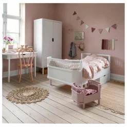 Guirlande décorative fanions | Rose