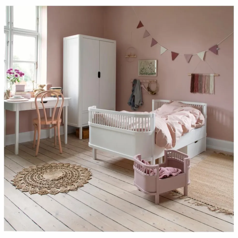 Guirlande décorative fanions | Rose