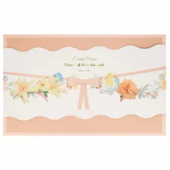 Guirlande florale printanière