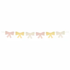 Guirlande Noeuds en papier | Pastel