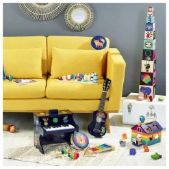 Guitare arc-en-ciel