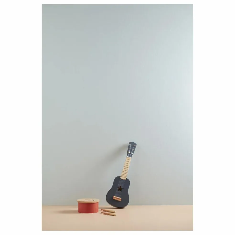 Guitare en bois | Gris foncé