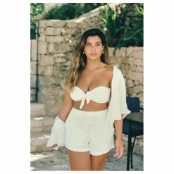 Haut de Maillot Aya | Blanc cassé