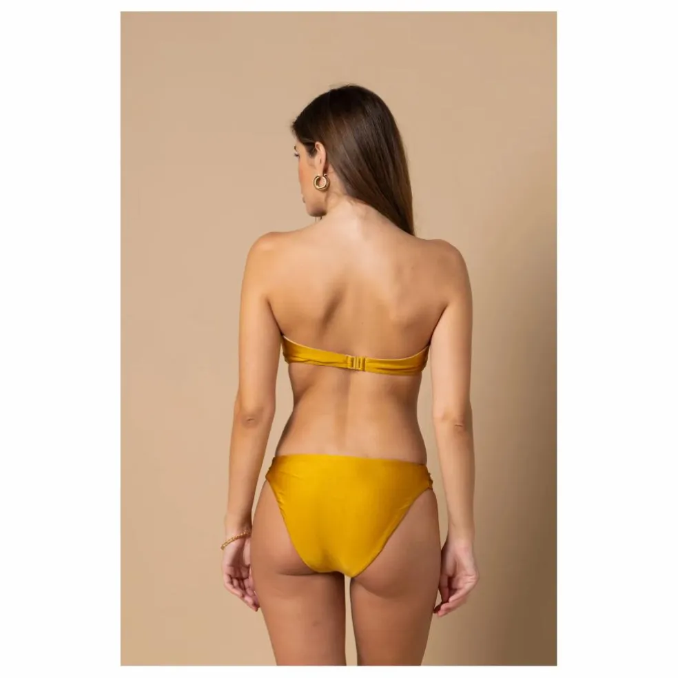 Haut de Maillot Bandeau Blake | Doré
