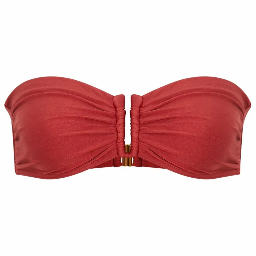 Haut de Maillot Bandeau Blake | Bois de rose