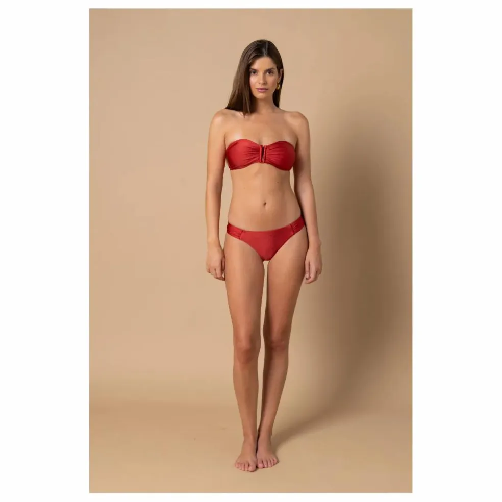 Haut de Maillot Bandeau Blake | Bois de rose