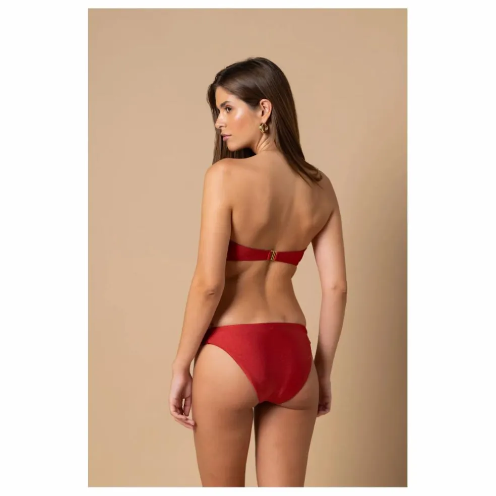 Haut de Maillot Bandeau Blake | Bois de rose