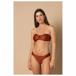 Haut de Maillot Bandeau Blake | Terracotta