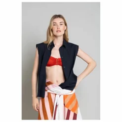 Haut de Maillot Brooke | Brique