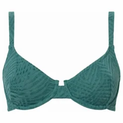 Haut de Maillot Brooke Palm | Vert forêt