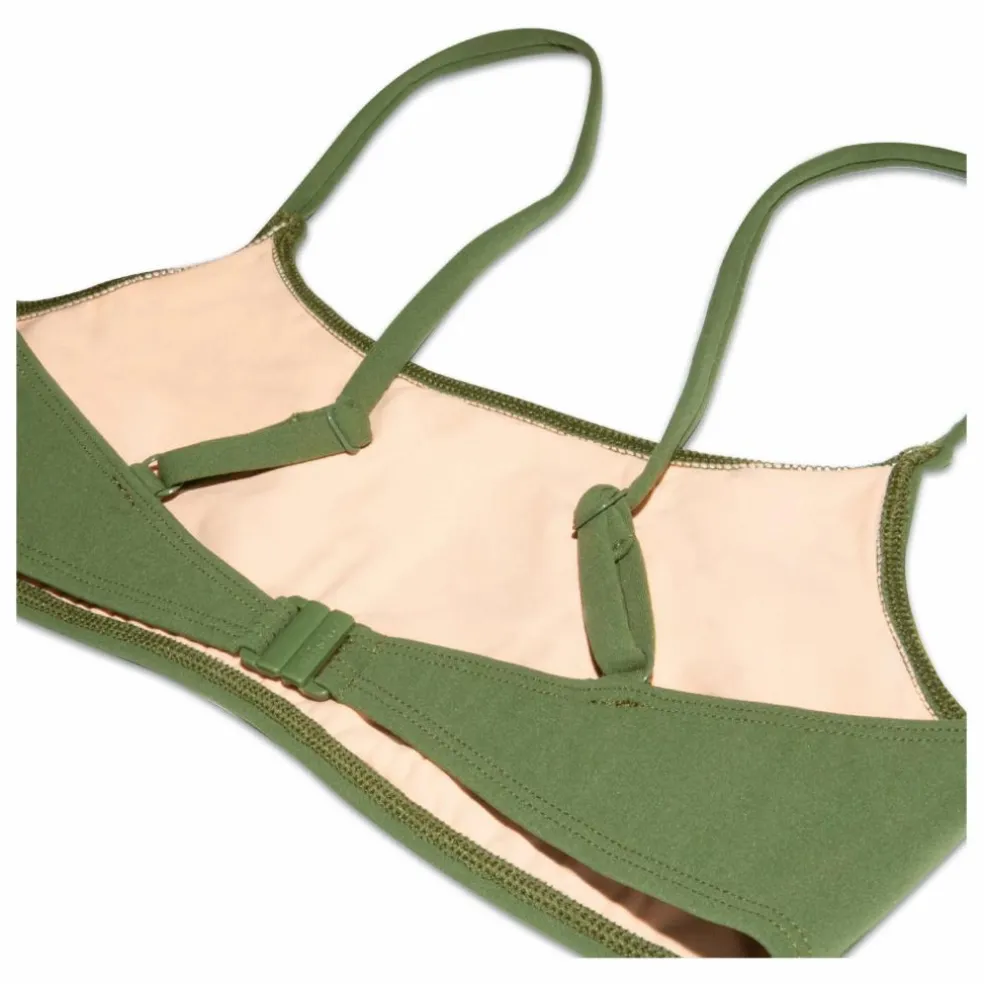 Haut de Maillot de Bain Bralette | Vert kaki