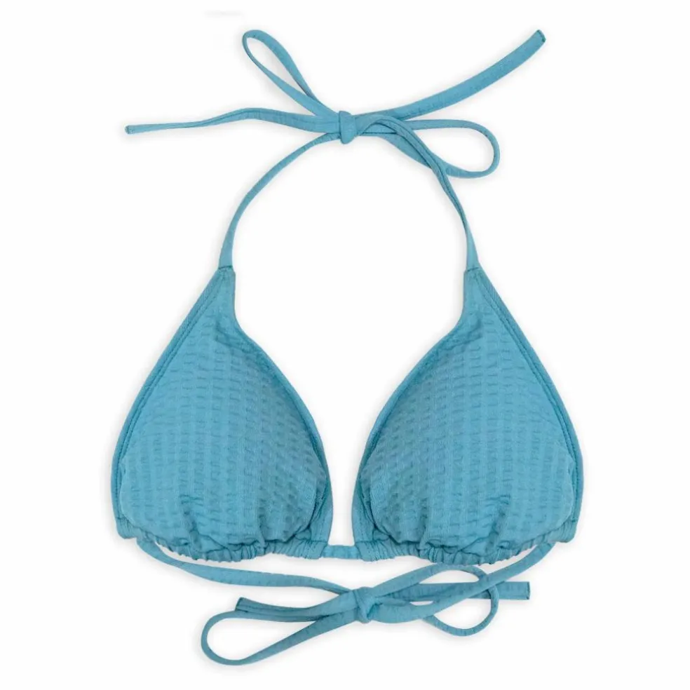 Haut de Maillot de Bain Triangle | Bleu
