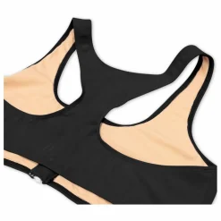 Haut de Maillot de Bain Zippé Racerback | Noir