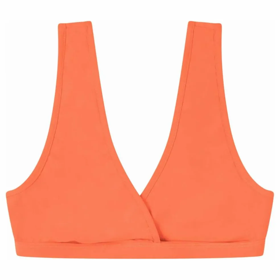 Haut de Maillot Fibres Recyclées | Corail