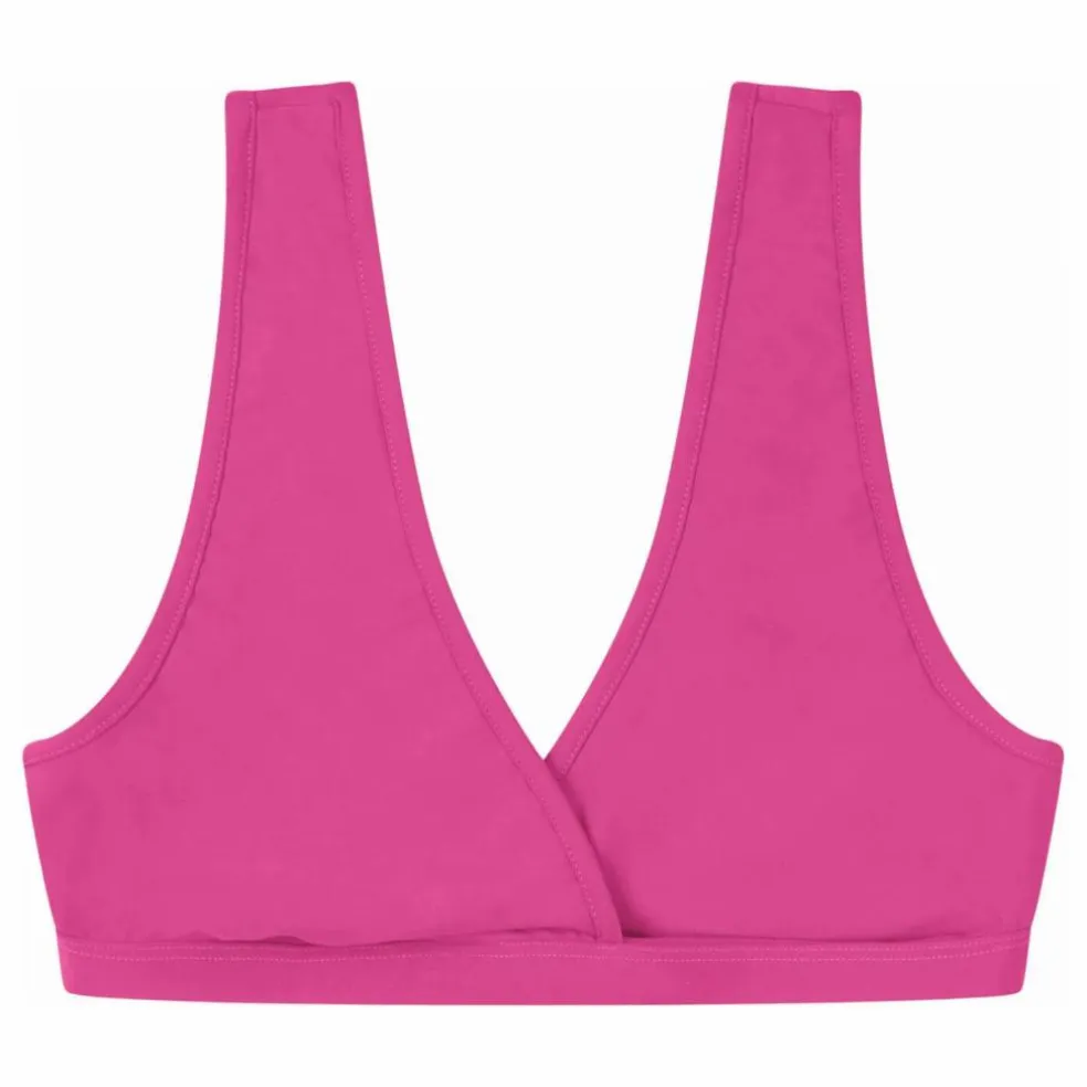 Haut de Maillot Fibres Recyclées | Rose fuschia