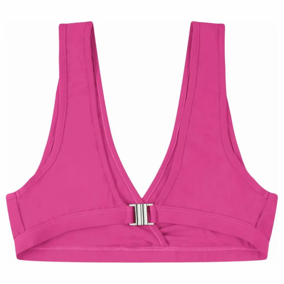 Haut de Maillot Fibres Recyclées | Rose fuschia