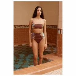 Haut de Maillot Maroc Fibres Recyclées | Marron