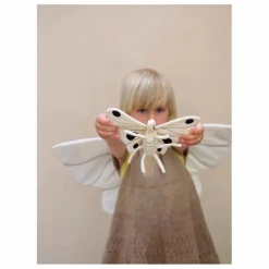Hochet - Papillon | Blanc cassé