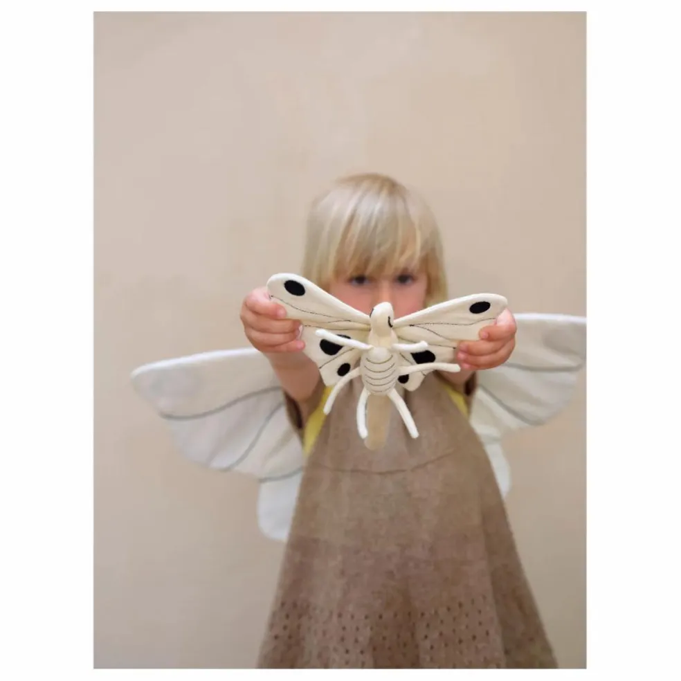 Hochet - Papillon | Blanc cassé