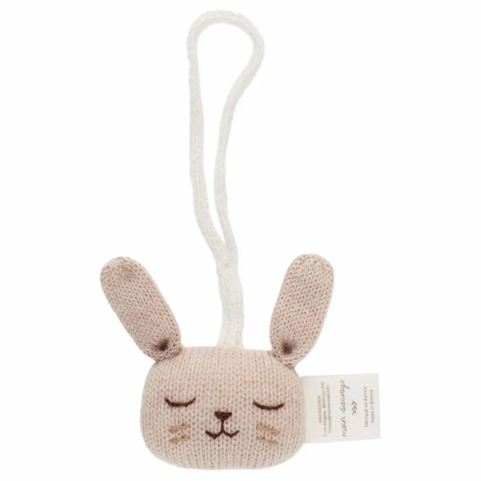 Hochet à suspendre Lapin | Beige
