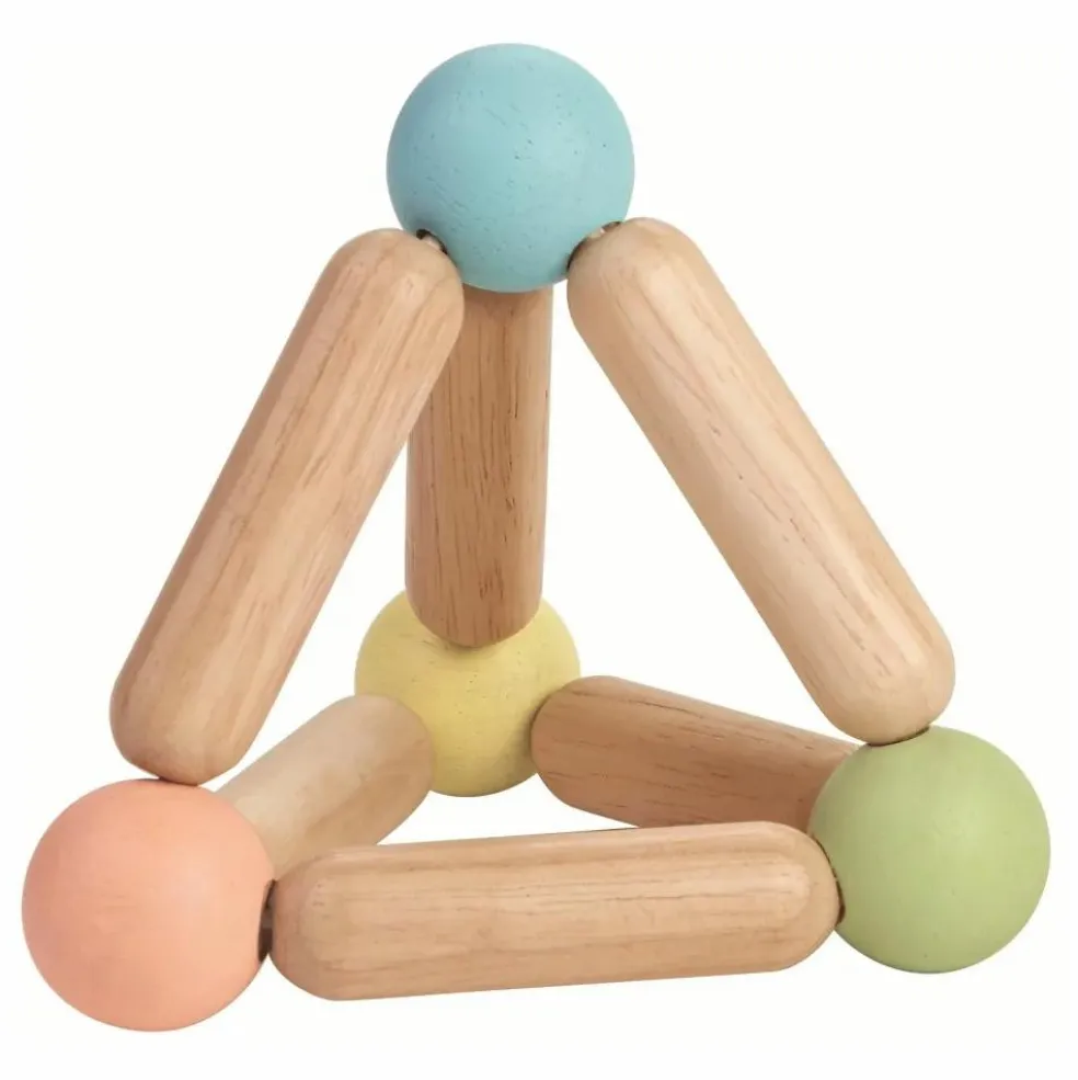 Hochet triangle pastel