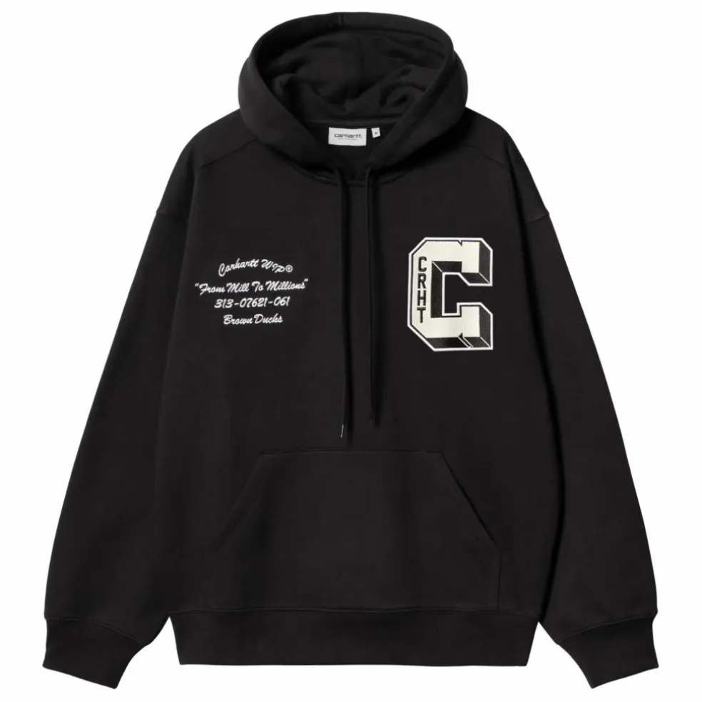 Hoodie Brown Ducks | Noir