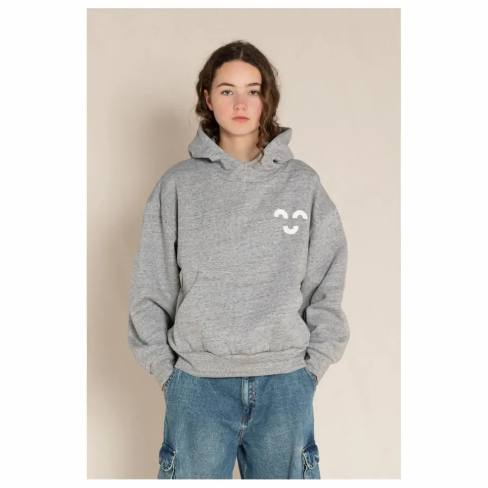 Hoodie Happy | Gris
