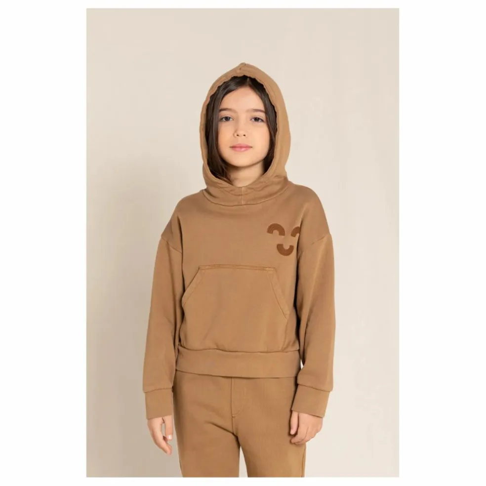 Hoodie Happy | Noisette