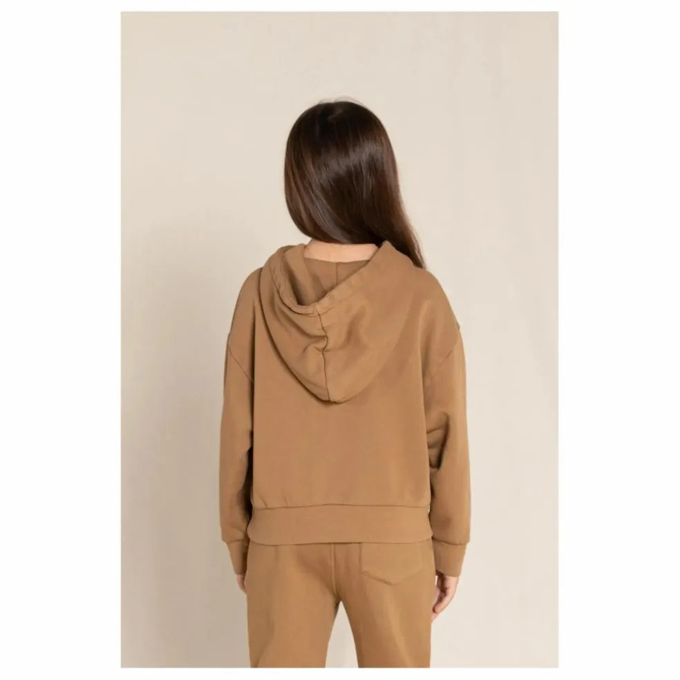 Hoodie Happy | Noisette