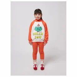 Hoodie Hello Joy Coton Bio | Rouge