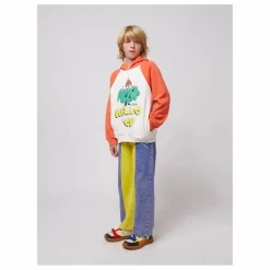 Hoodie Hello Joy Coton Bio | Rouge