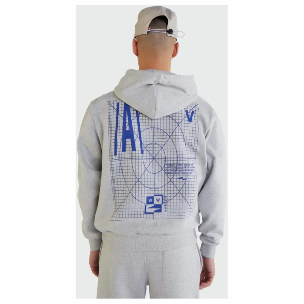 Hoodie Onset Mire Coton Bio | Gris clair