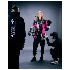 Hoodie Onset Vertical V3 Coton Bio | Noir