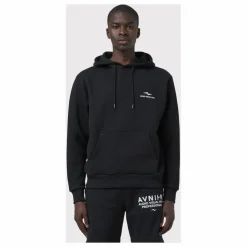 Hoodie Onset Vertical V3 Coton Bio | Noir