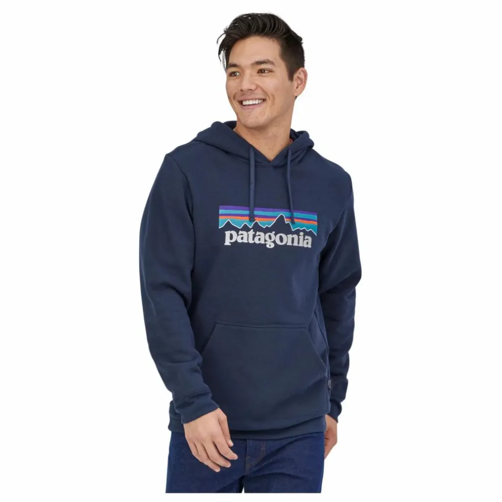 Hoodie P-6 Logo Recyclé - Collection Homme | Bleu marine