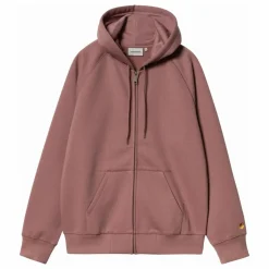 Hoodie Zippé Chase | Vieux Rose