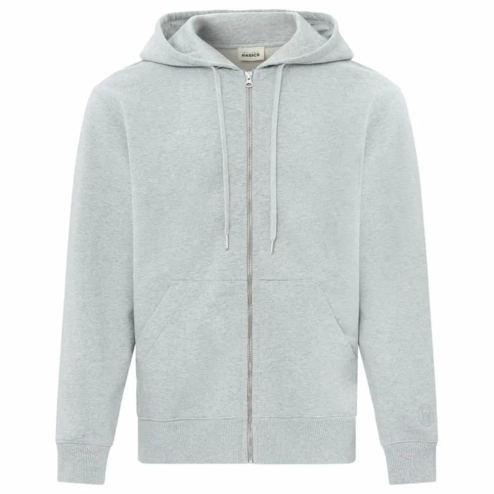 Hoodie Zippé Homme Coton Bio | Gris chiné