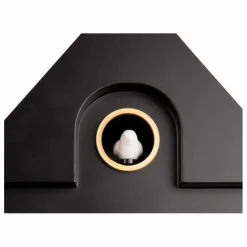 Horloge à pendule Modern Cuckoo | Noir