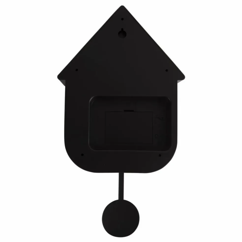 Horloge à pendule Modern Cuckoo | Noir