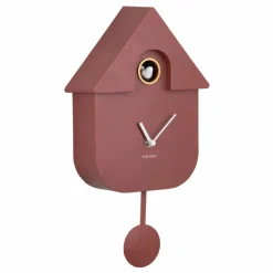 Horloge à pendule Modern Cuckoo | Rouge