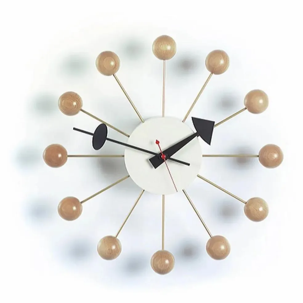 Horloge murale Ball clock - George Nelson