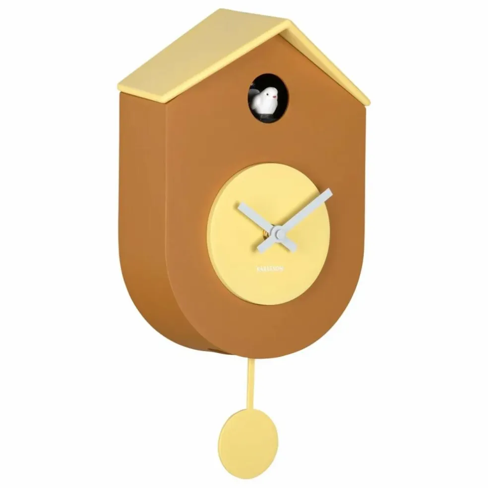 Horloge murale Grato cuckoo | Jaune