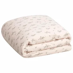 Housse de couette Bluebell en mousseline de coton | Crème