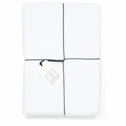 Housse de couette Dili en voile de coton | Blanc