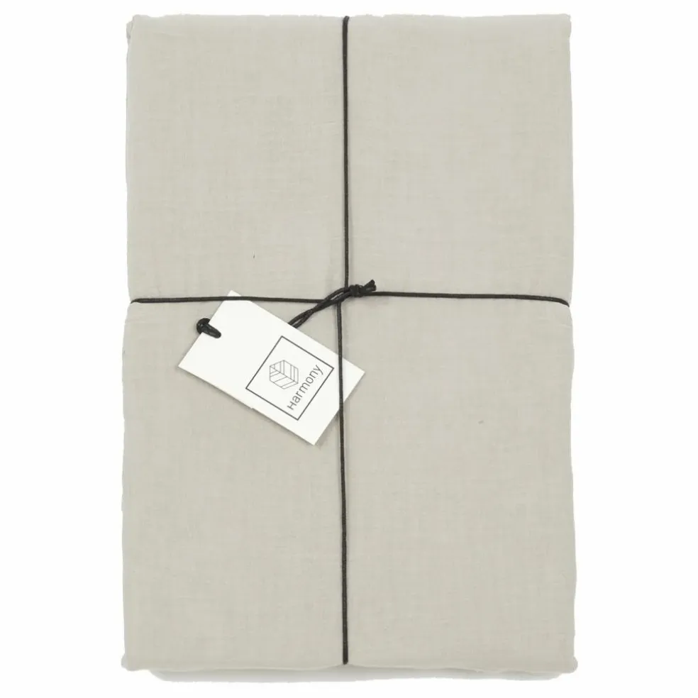 Housse de couette Dili en voile de coton | Lin